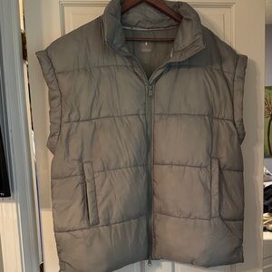 FP Movement by Free People Light Green Puffer Vest